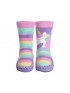 Dievčenské protišmykové ponožky/papučky