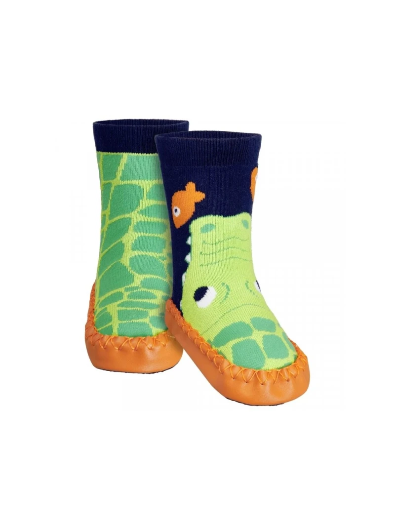 Chlapčenské protišmykové ponožky/papučky