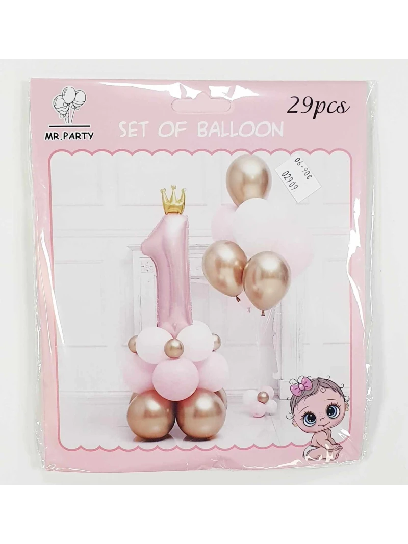 Party balóny dievča