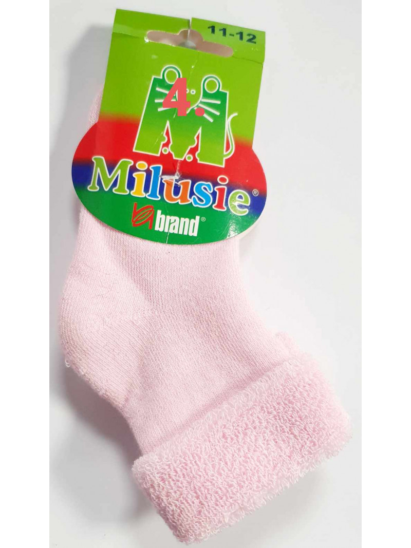 Detské zateplené ponožky viac farieb