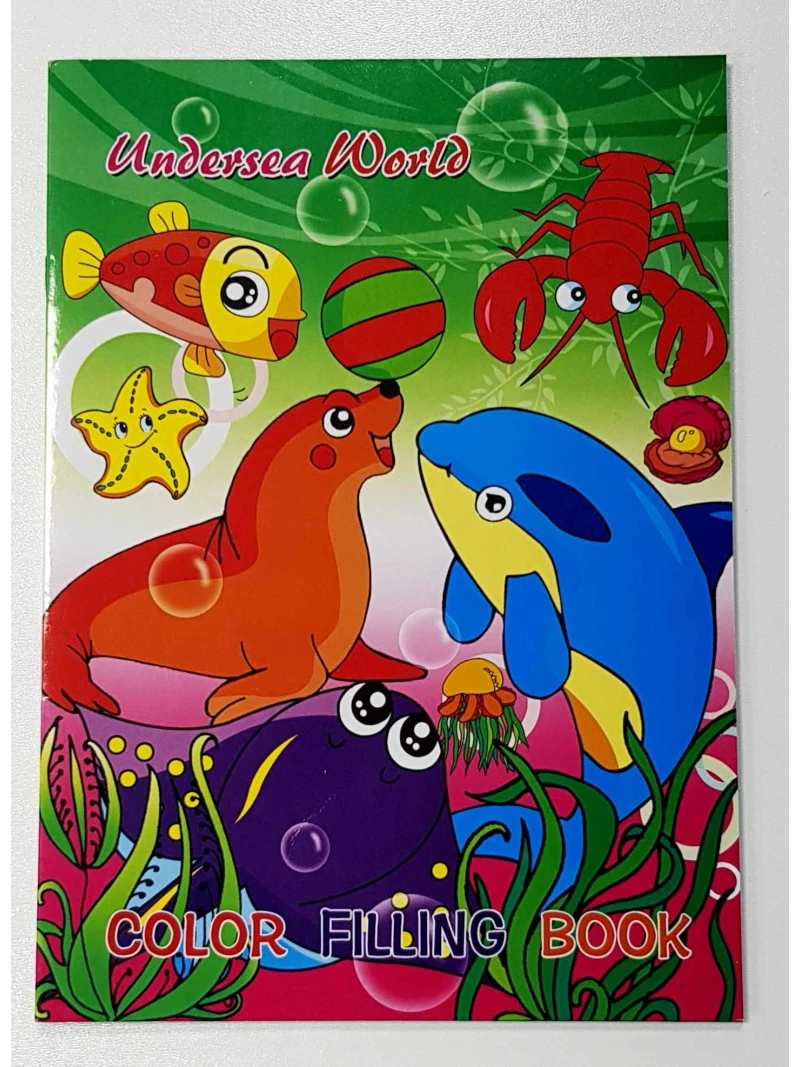 Coloring book Vodný svet