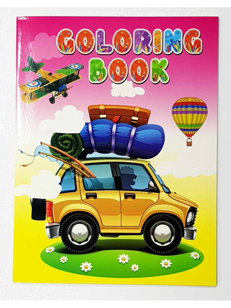 Coloring book dopravné prostriedky