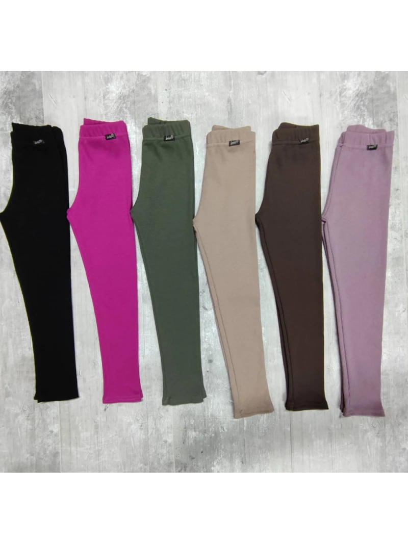 Zateplené rebrované legíny viac farieb