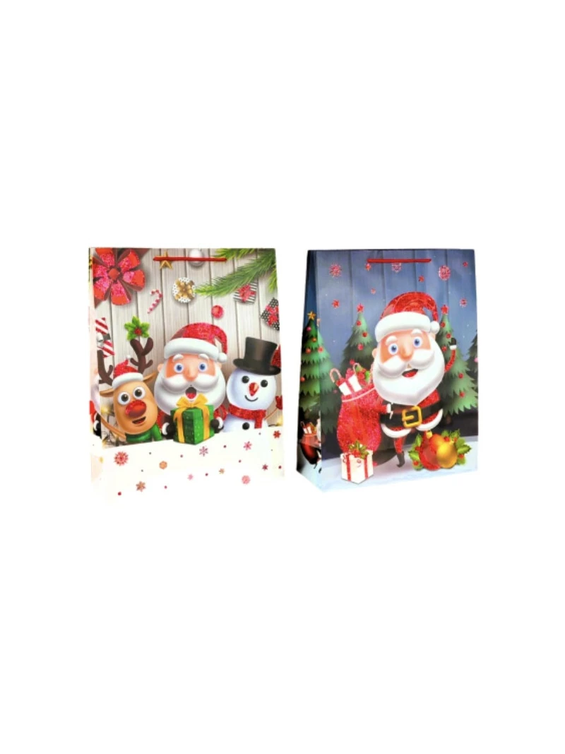 Darčeková vianočná taška veľká viac motívov