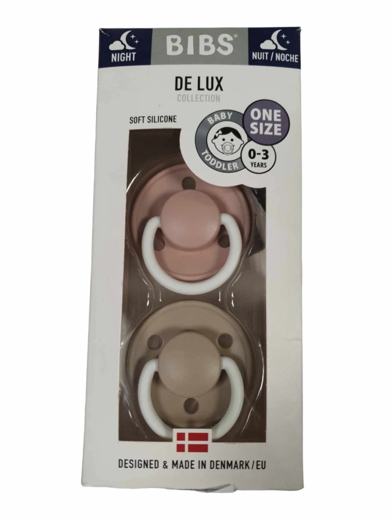 Bibs nočné cumlíky veľkosť 0/3roky dva kusy v balení