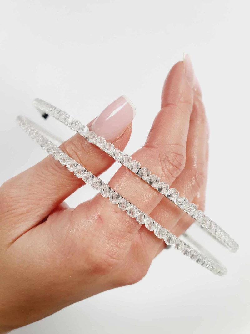 Dievčenská čelenka s kamienkami