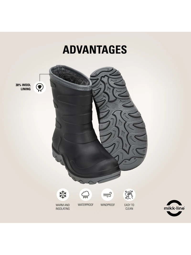 MIKK LINE termo gumáky na jeseň zima