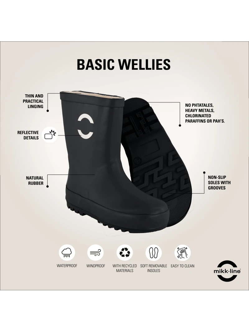 MIKK-LINE GUMÁKY BLACK