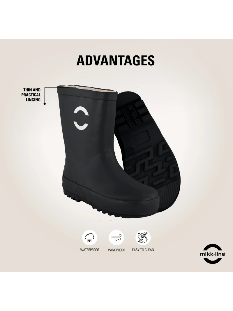 MIKK-LINE GUMÁKY BLACK