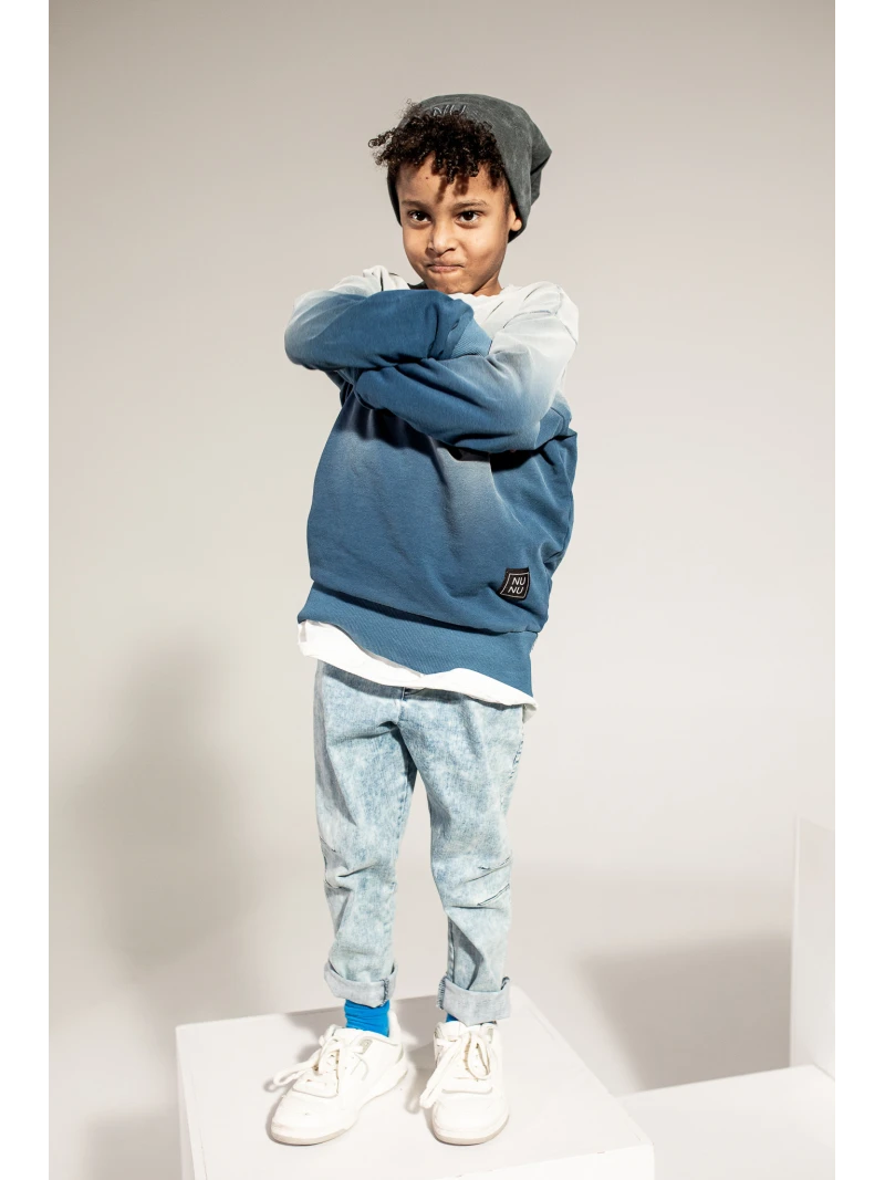 Chlapčenské rifľové nohavice rovného strihu