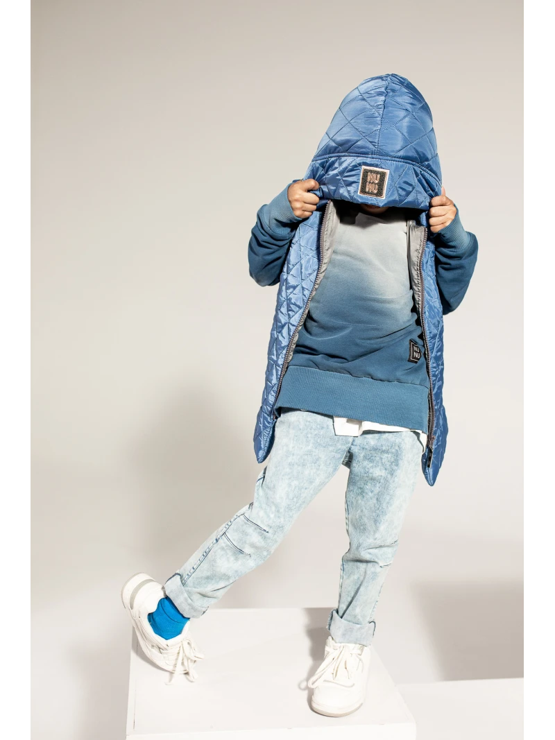 Chlapčenské rifľové nohavice rovného strihu