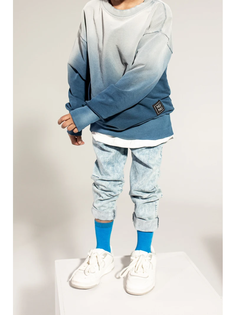 Chlapčenské rifľové nohavice rovného strihu