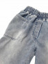 Dievčenské široké nohavice s vreckami
