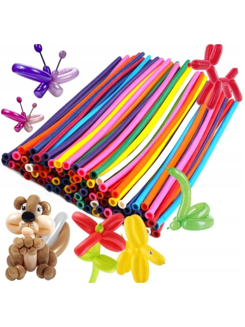 Párty balóny 100ks viacfarebné