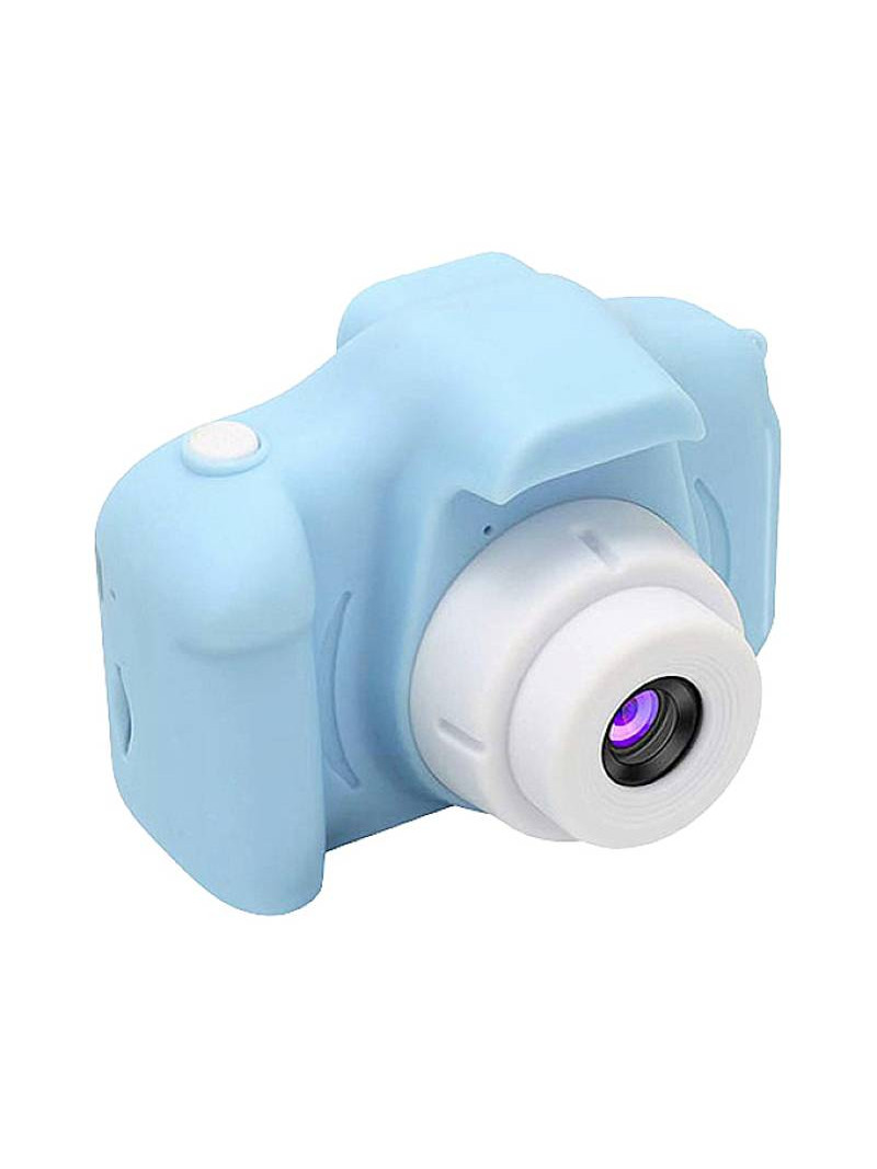 Digitálny detský fotoaparát v modrej farbe