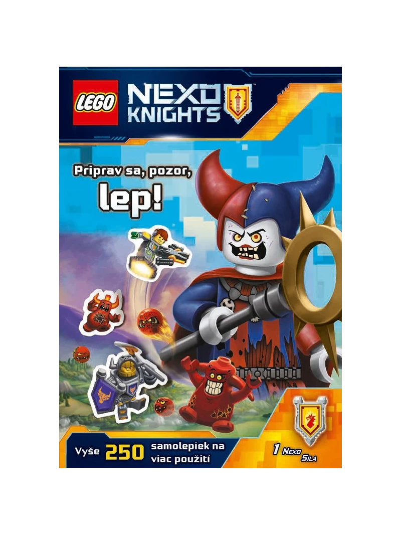 Detská kniha  LEGO® NEXO KNIGHTS™ Priprav sa, pozor, lep!