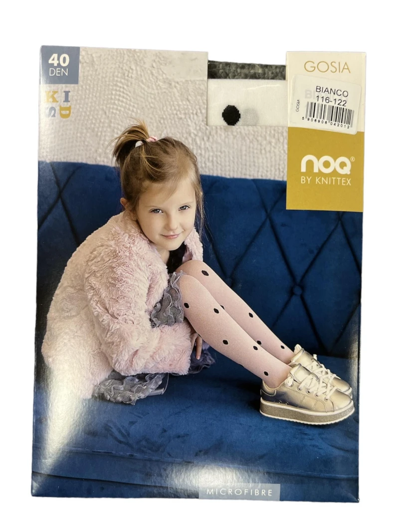 Detské silonky GOSIA - Bianco biele