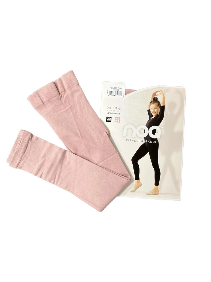 Dievčenské gymnastické legíny SIMONE - POWDER PINK