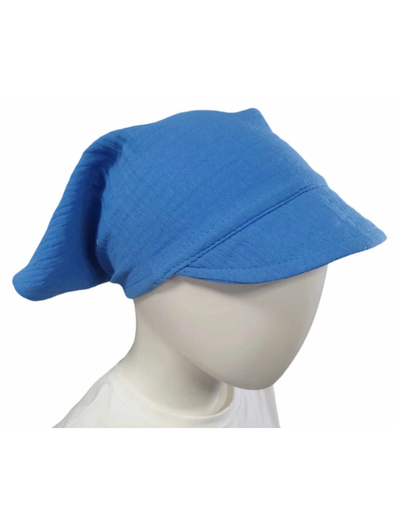 Mušelínová detská šatka so šiltom viac farieb