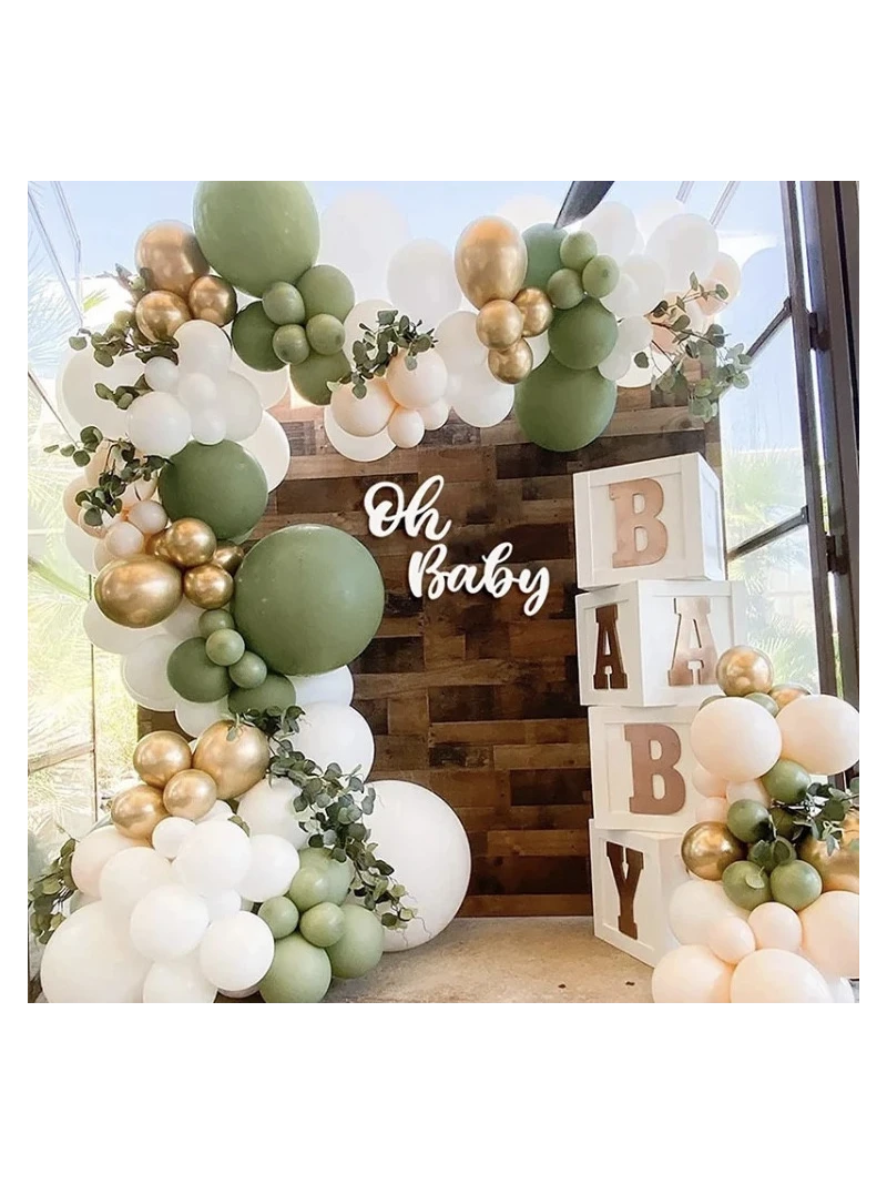 Súprava balónovej girlandy 100 kusov na oslavy