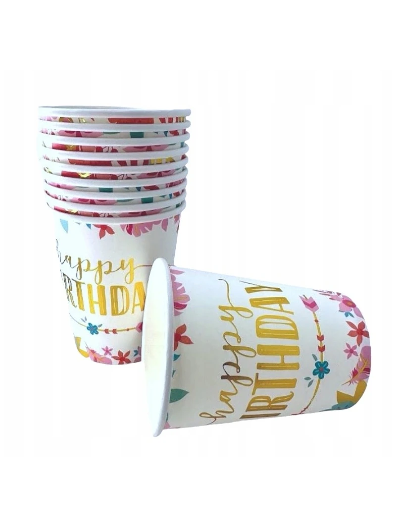 Sada papierových pohárikov a tanierov 20ks