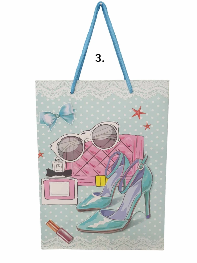 Detská ozdobná taška na darčeky malá viac druhov