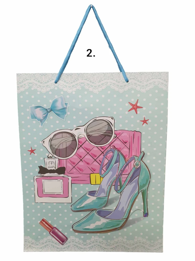 Detská ozdobná taška na darčeky veľká viac druhov