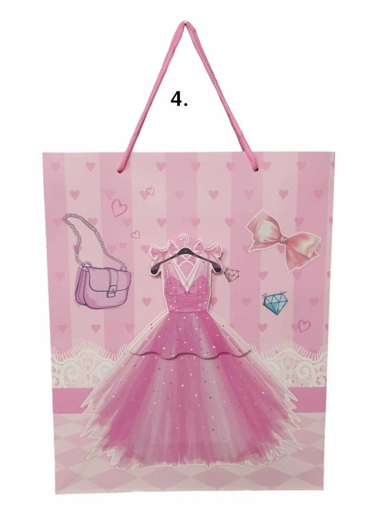 Detská ozdobná taška na darčeky veľká viac druhov