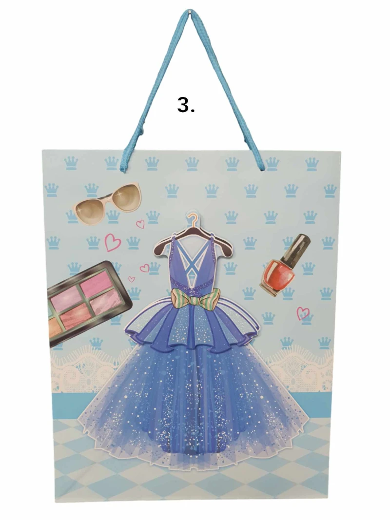 Detská ozdobná taška na darčeky veľká viac druhov