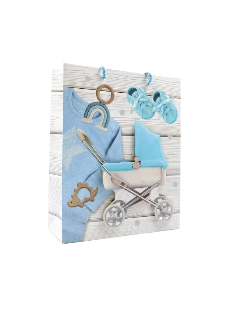 Detská ozdobná taška na darčeky malá dve farby