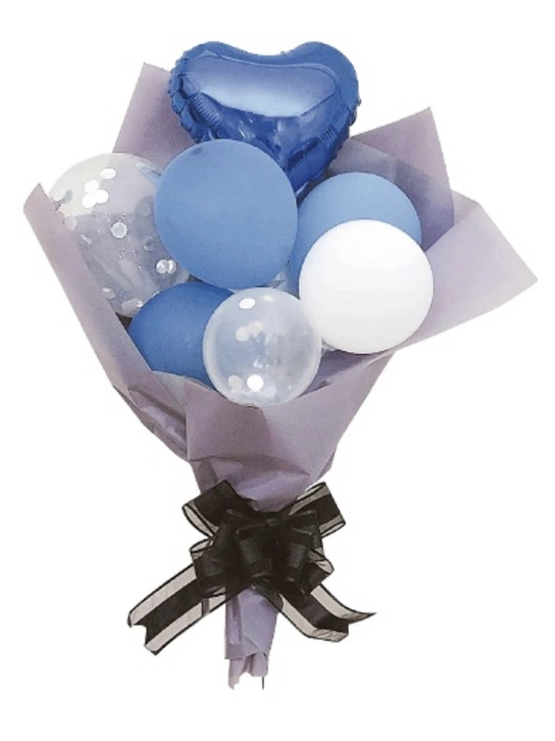 Balónová kytica 7 kusov v balení dva druhy