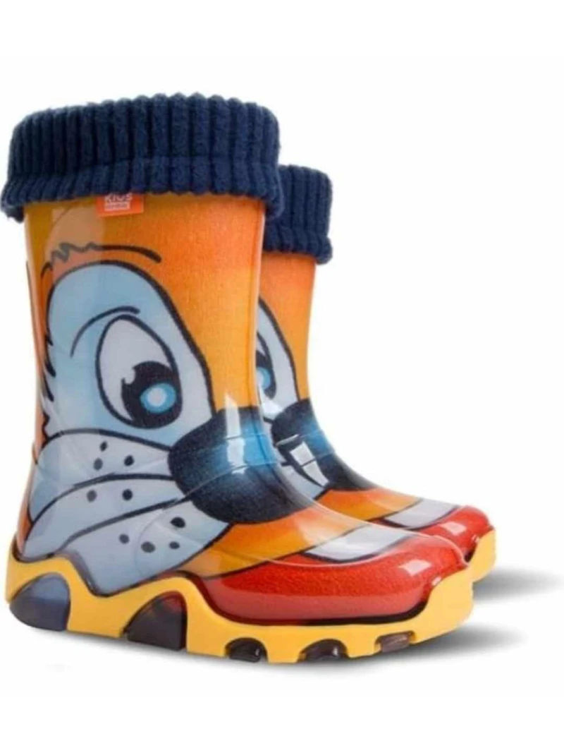 Zateplené gumáky DEMAR - kocúr