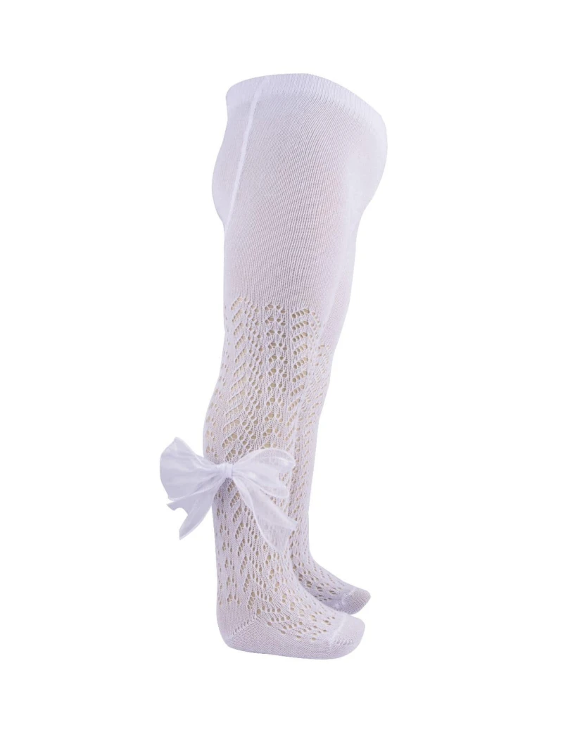 Nena Bebe dievčenské pančušky s mašľou viac farieb