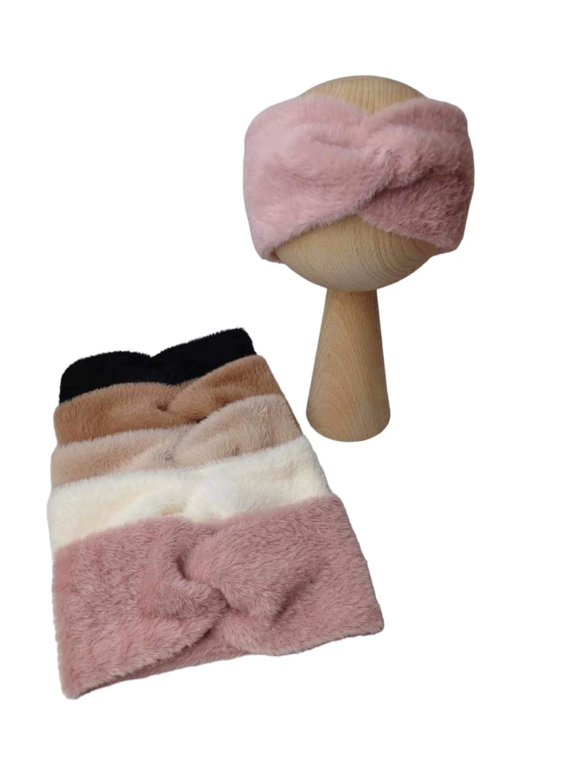 Dievčenská čelenka teplý materiál 3 farby