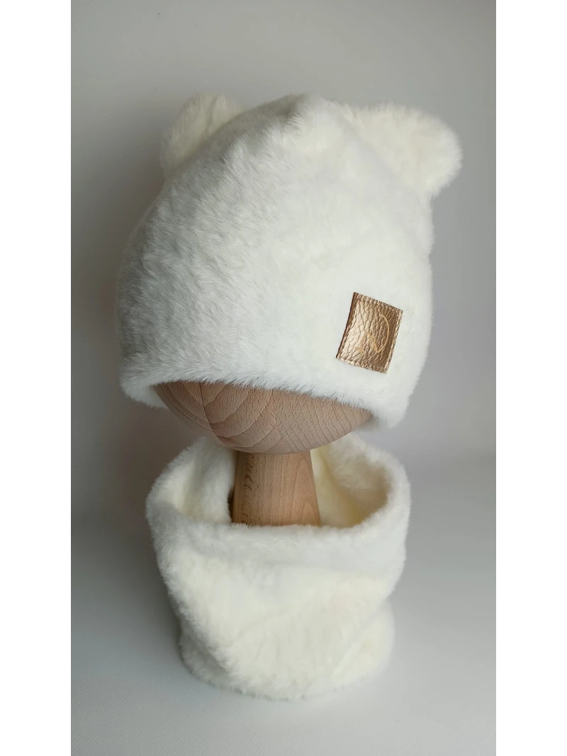 Klasická zimná súprava z kožušiny alpaky viac farieb