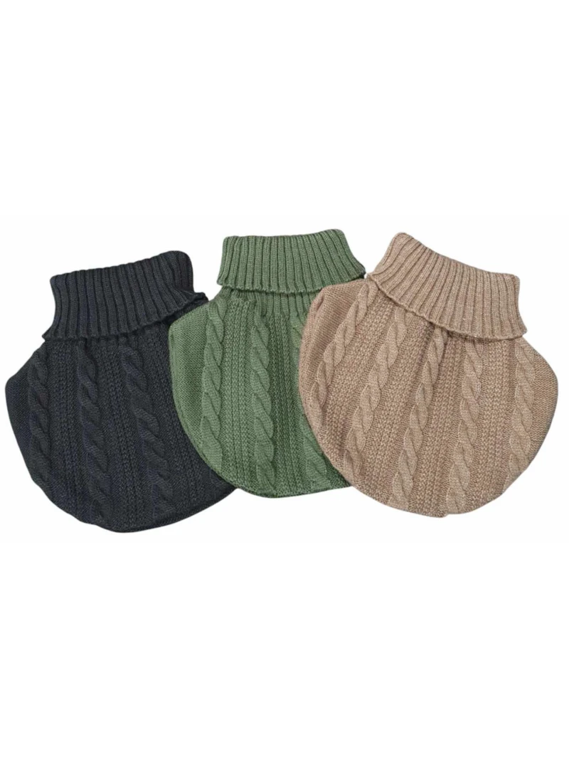 Detský podšitý zimný nákrčník 2 farby