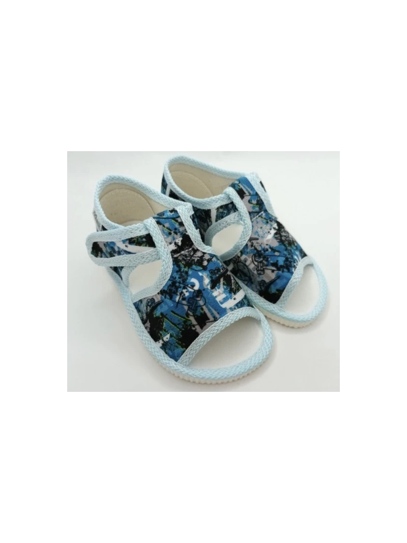 Detské papuče MANIK modre