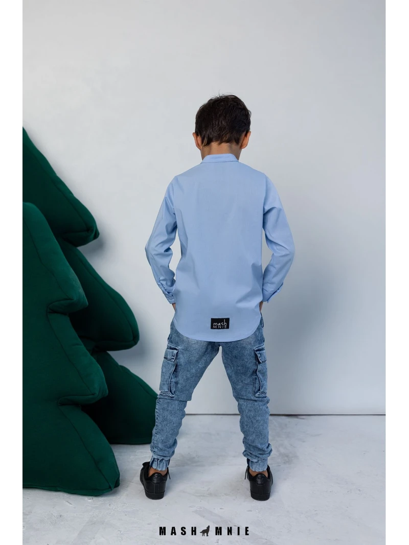 Chlapčenská košeľa Mashmnie v 2 farbách