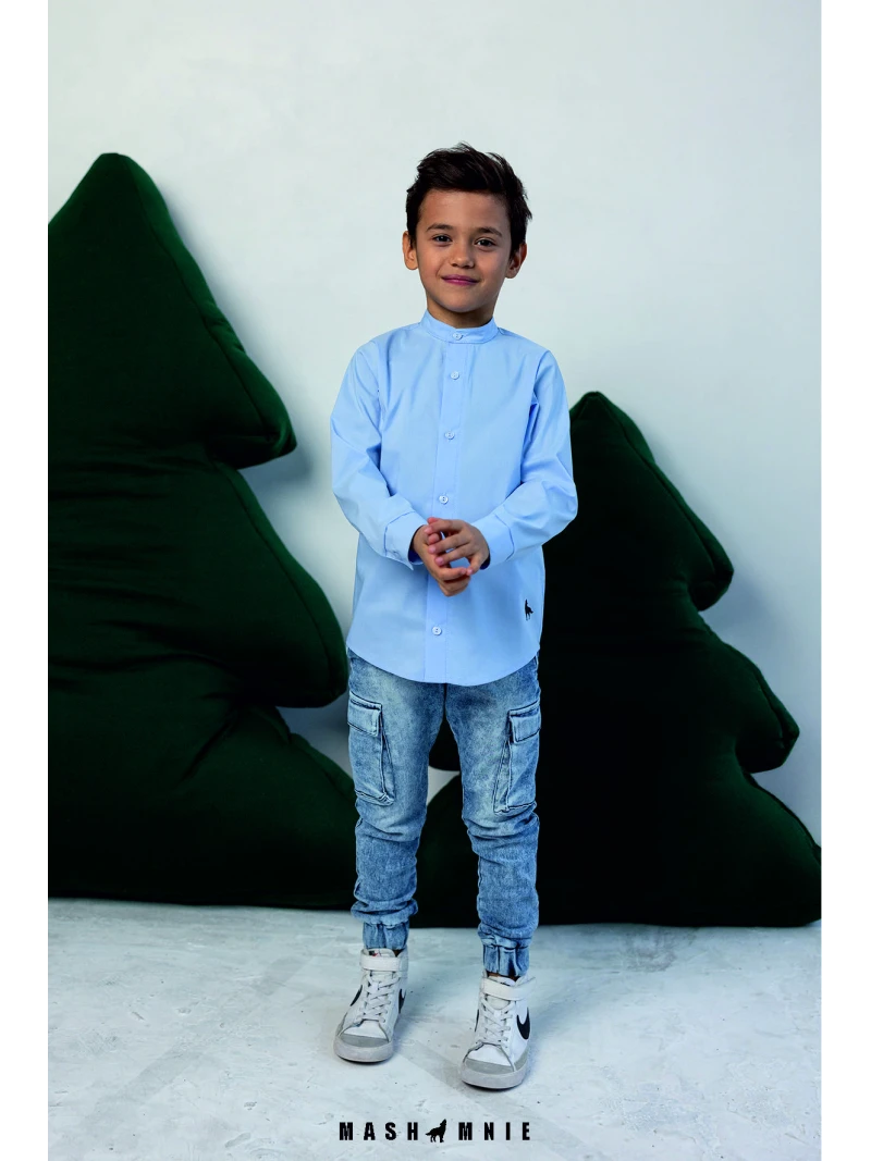 Chlapčenská košeľa Mashmnie v 2 farbách