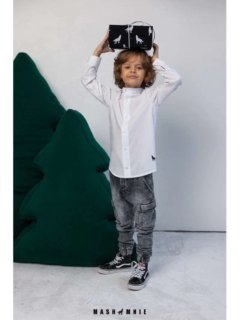 Chlapčenská košeľa Mashmnie v 2 farbách