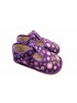 Dievčenské papuče Beda Violet Flower