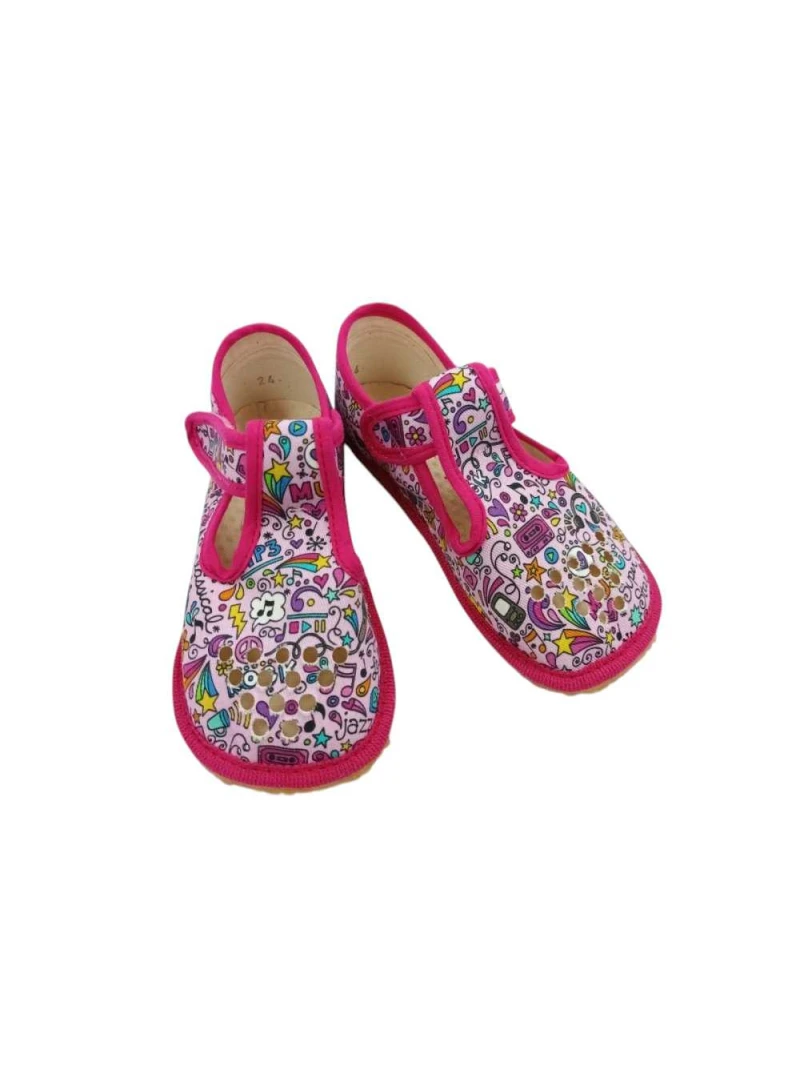 Dievčenské papuče Music