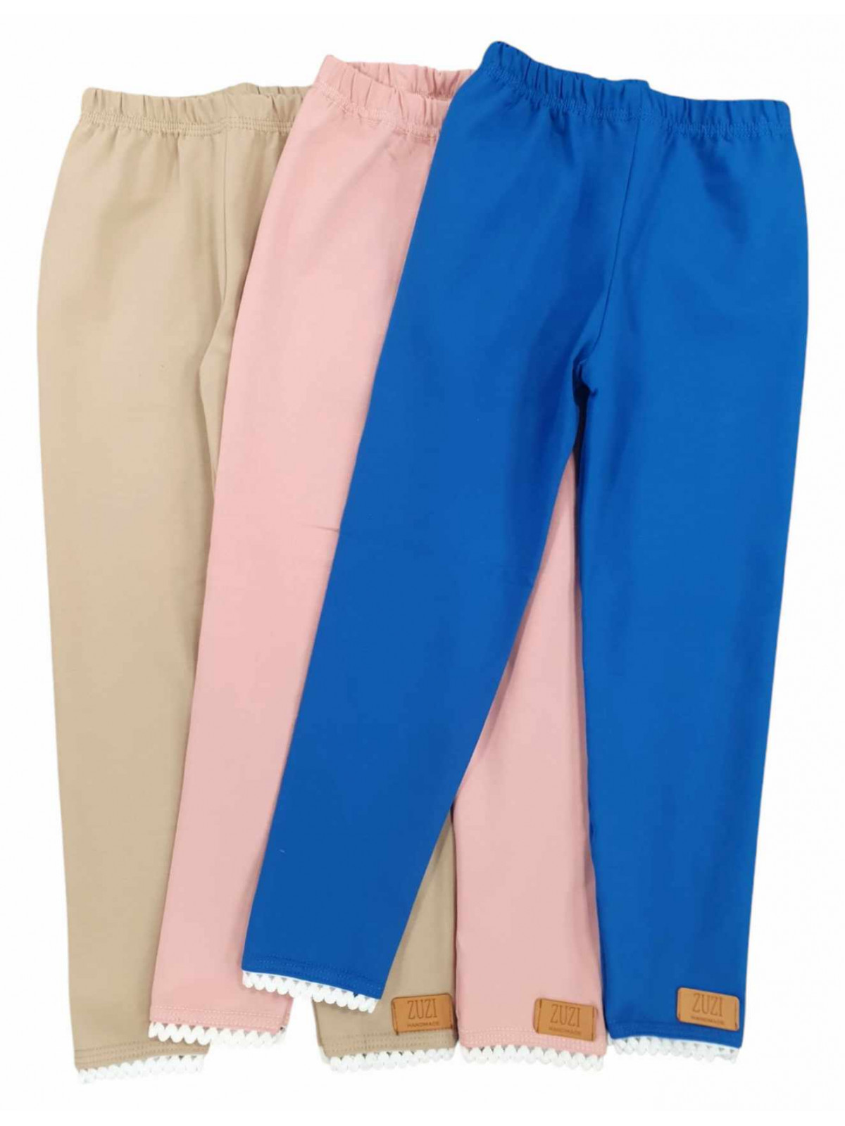 Dievčenské legíny Zuzi handmade 3 farby