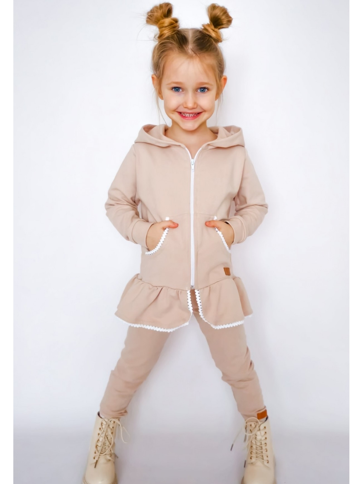 Dievčenské legíny Zuzi handmade 3 farby