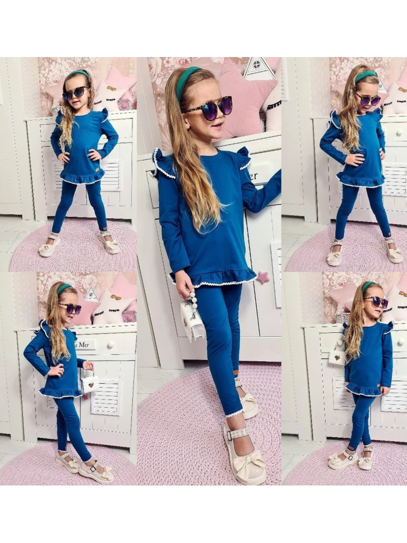 Dievčenské legíny Zuzi handmade 3 farby