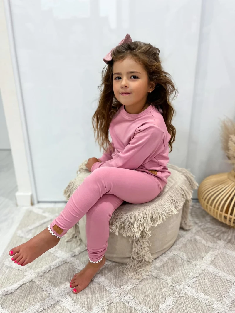 Dievčenské legíny Zuzi handmade 3 farby