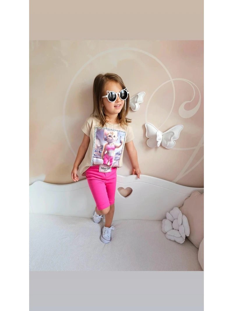 Dievčenské rebrované kraťasy 3 farby