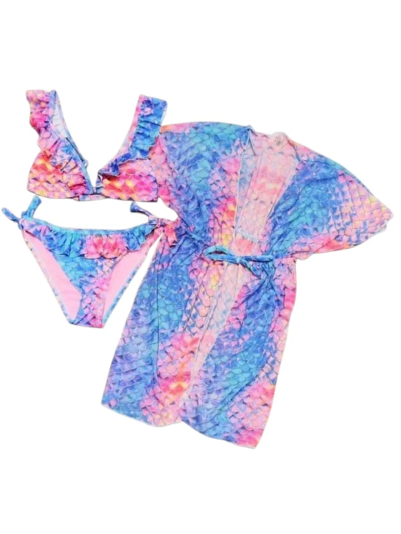 Dievčenský plavkový set 3 farby