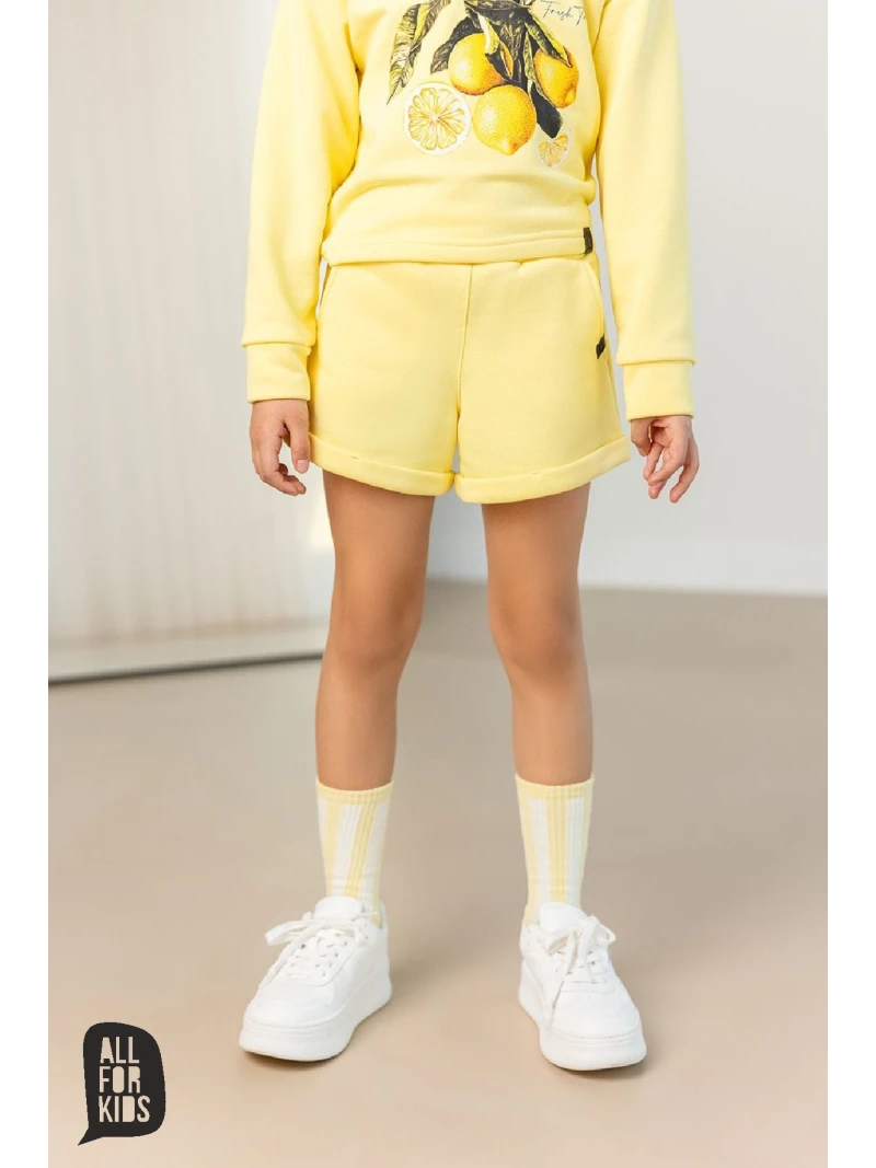 Dievčenské kraťasy dve farby