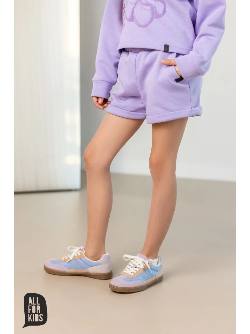 Dievčenské kraťasy dve farby